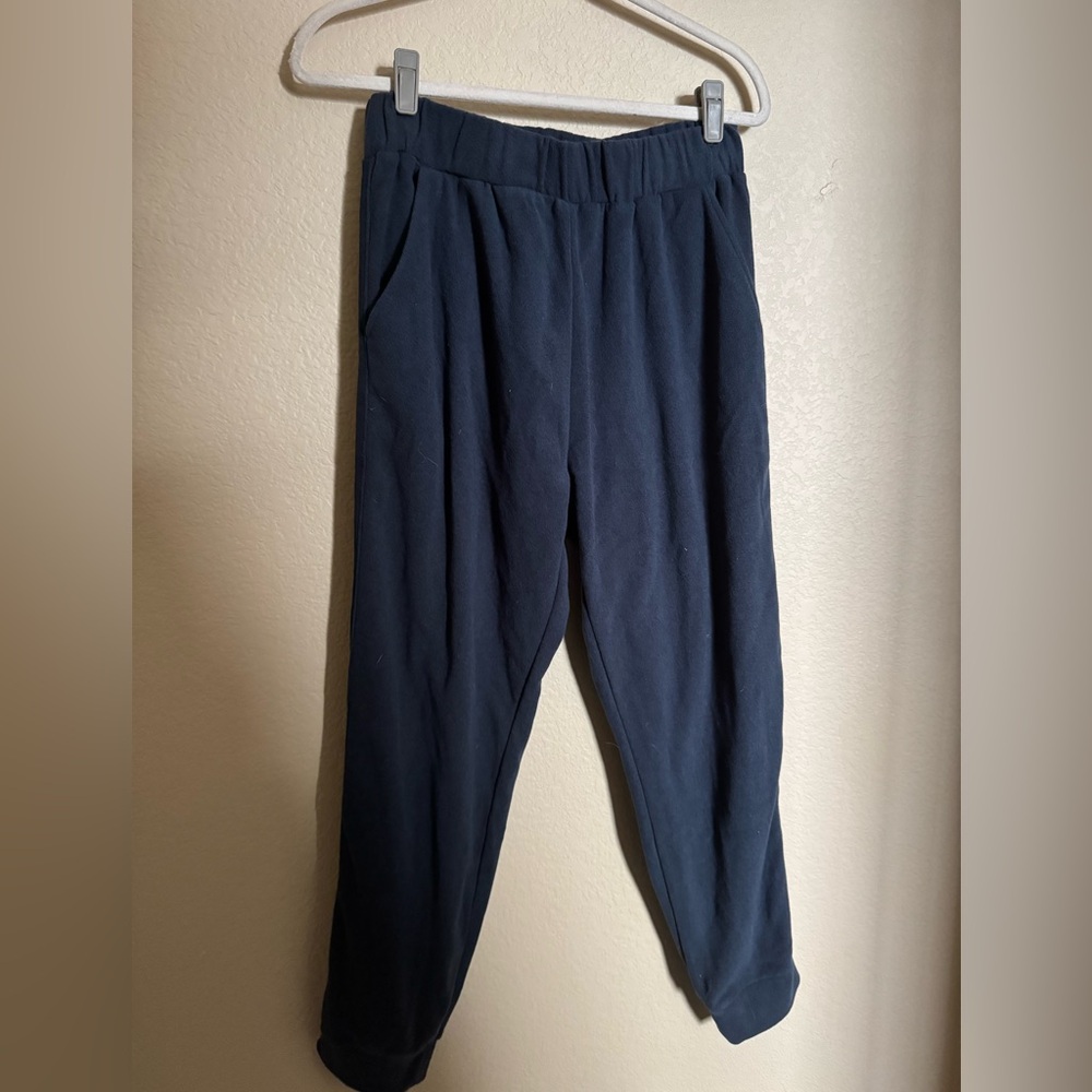 Dudley Stephens Fleece Jay Joggers Size‎ Large in Navy Blue - Picture 4 of 11